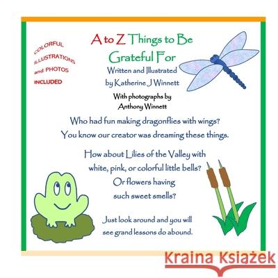 A to Z Things to Be Grateful For Winnett Katherine Winnett 9798840602829