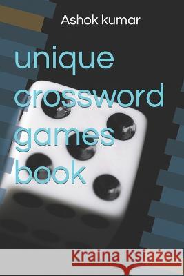 unique crossword games book Ashok Kumar 9798841200444