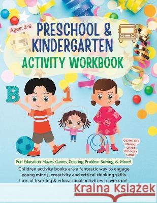 Preschool Kindergarten Activity Book Jennifer V Bennett   9798850780883 Independently Published