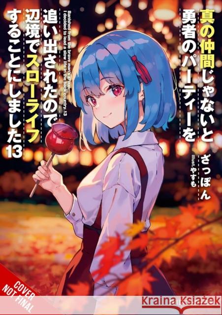 Banished from the Hero's Party, I Decided to Live a Quiet Life in the Countryside, Vol. 13 (light novel) Zappon Zappon 9798855405347 Little, Brown & Company