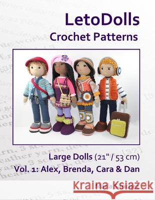 LetoDolls Crochet Patterns Large Dolls (21
