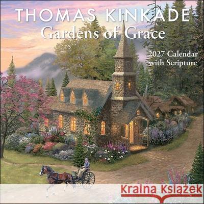 Thomas Kinkade Gardens of Grace 2027 Wall Calendar with Scripture Thomas Kinkade 9798881609337