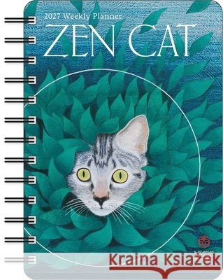 Zen Cat 2027 Weekly Planner Calendar Nicholas Kirsten-Honshin 9798881610111 Andrews McMeel Publishing