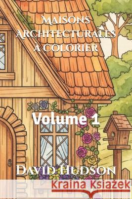 Maisons Architecturales à Colorier: Volume 1 David Hudson 9798883832375
