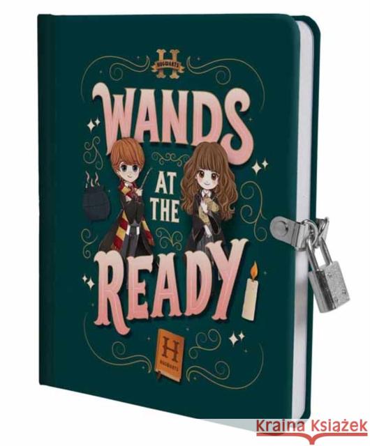 Harry Potter: Wands at the Ready Lock & Key Diary Insights 9798886633832 Insights