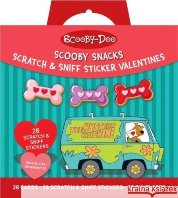 Scooby-Doo: Scooby Snacks Scratch & Sniff Sticker Valentines: School Valentines Insights 9798886636659