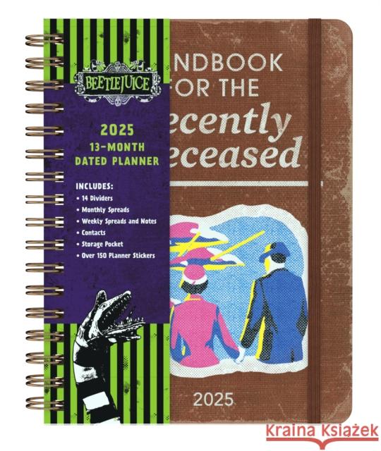 2025 Beetlejuice 13-Month Weekly Planner Insights 9798886636833 Insights