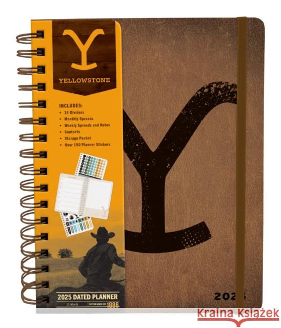 2025 Yellowstone: The Dutton Ranch 13-Month Weekly Planner Insights 9798886636857 Insights