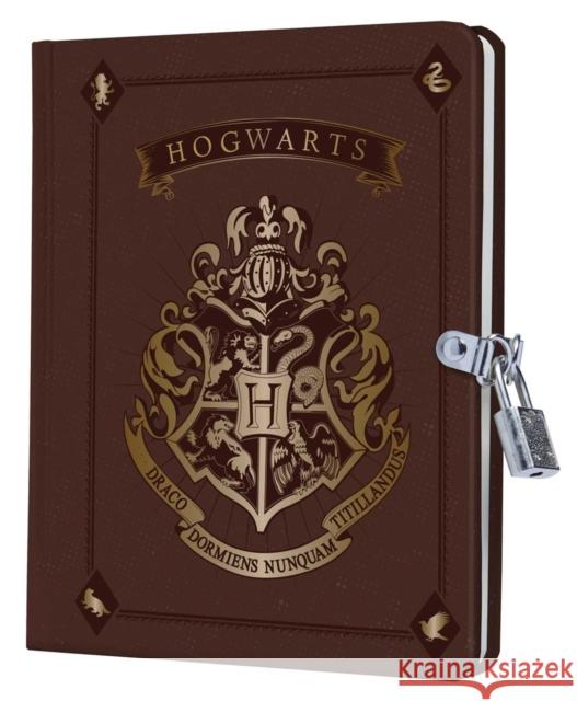 Harry Potter: Hogwarts Lock & Key Diary: Lock & Key Diary with Invisible Ink Pen Insight Editions 9798886637533 Insight Editions