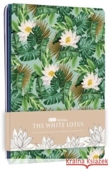 The White Lotus Sewn Notebook Collection (Set of 3) Insight Editions 9798886638479 Insight Editions