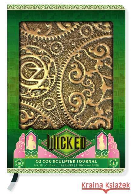 Wicked: Oz Cogs Sculpted Journal Insight Editions 9798886639018