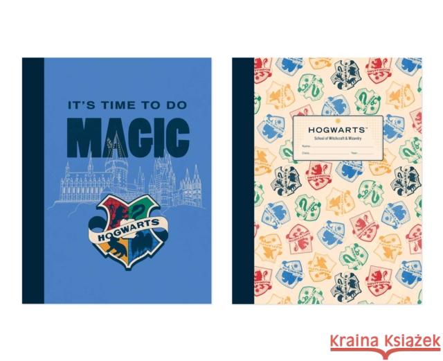 Harry Potter: Hogwarts Composition Notebook Set (Set of 2) Insight Editions 9798886639537 Insight Editions