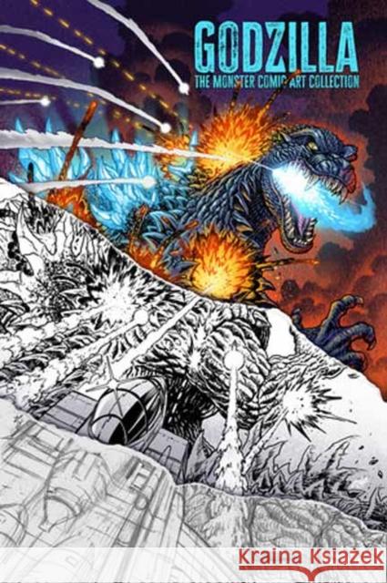 Godzilla: The Monster Comic Art Collection Jeff Zornow 9798887243740 Idea & Design Works