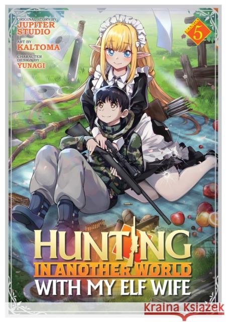 Hunting in Another World With My Elf Wife (Manga) Vol. 5 Jupiter Studio 9798888433560