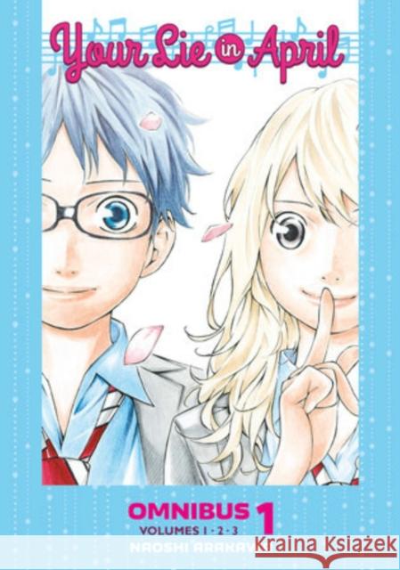 Your Lie in April Omnibus 1 (Vol. 1-3) Naoshi Arakawa 9798888772249 Kodansha America, Inc