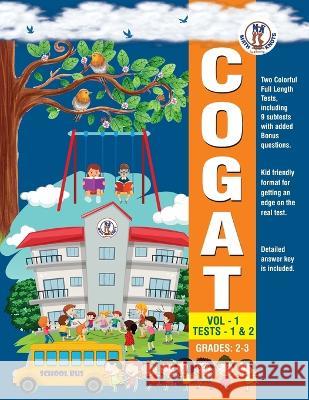 COGAT - VOL 1 -TESTS - 1 and 2 Gowri M Vemuri   9798889031062