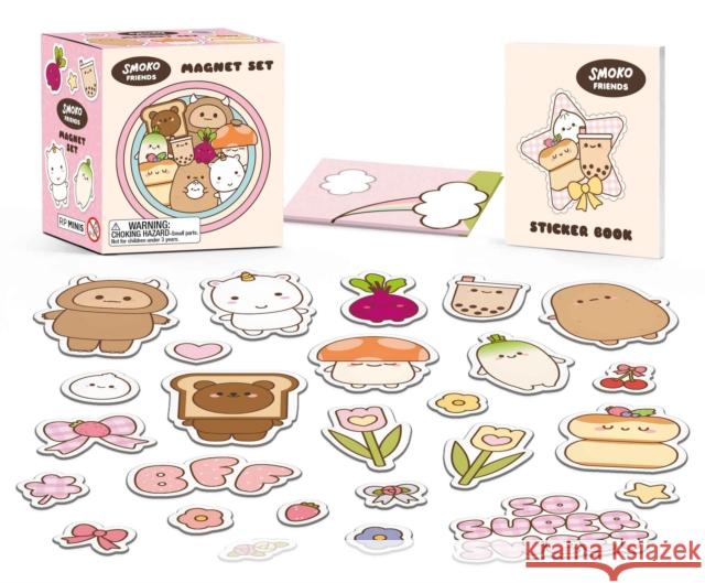 Smoko Friends Magnet Set Running Press 9798894142494