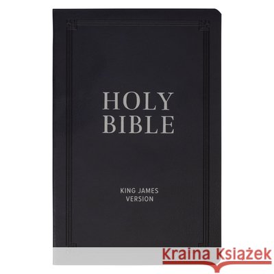 KJV Bible Gift (Faux Leather, Black) Christian Art Gifts 9798896780922 Christian Art Publishers