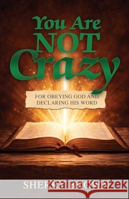 You Are Not Crazy: For Obeying God and Declaring His Word Brown, Sherry 9798898356538