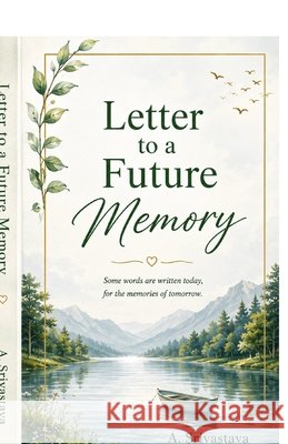 Letter to a future memory A Srivastava 9798905601385