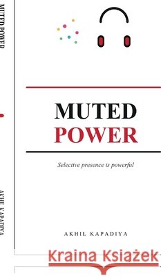 Muted Power: Selective presence is powerful Akhil Kapadiya 9798905847103