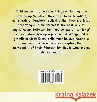 You Unique Little Thing! Priya Ram Ram  9798985818369 Safala