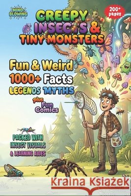 Fun & Weird, Myths and Legends - Creepy Insects & Tiny Monsters: Real Facts, Weird Myths, Wild Legends, Games, Comics, and 