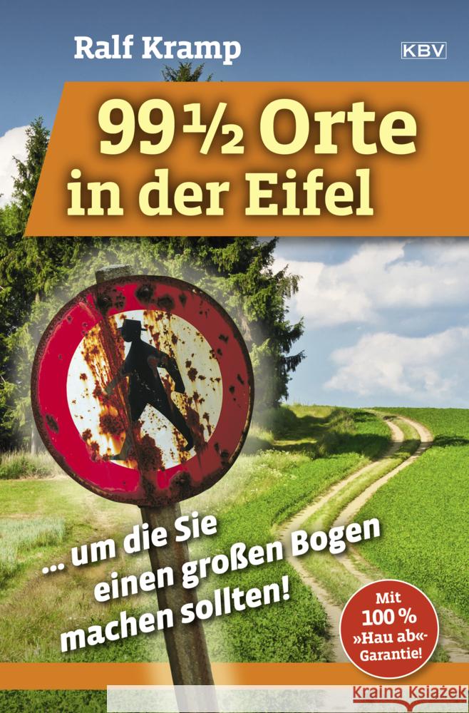 99 1/2 Orte in der Eifel Kramp, Ralf 9783954416332 KBV - książka