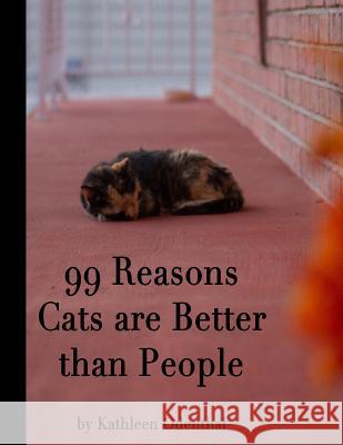 99 Reasons Cats are Better than People Odenthal, Kathleen 9781493699087 Createspace - książka