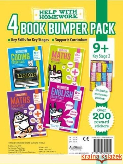 9+ Pack - Coding Essentials, English Essentials, Maths Essentials & Maths Revision  9781786709035 Bonnier Books Ltd - książka