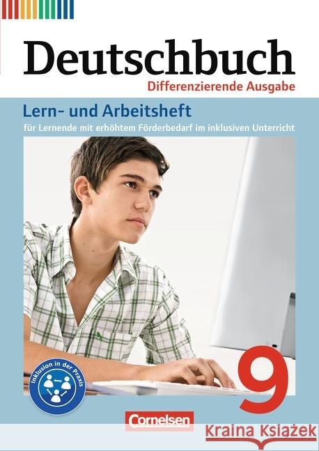 9. Schuljahr, Lern- und Arbeitsheft für Lernende mit erhöhtem Förderbedarf im inklusiven Unterricht  9783060680139 Cornelsen - książka