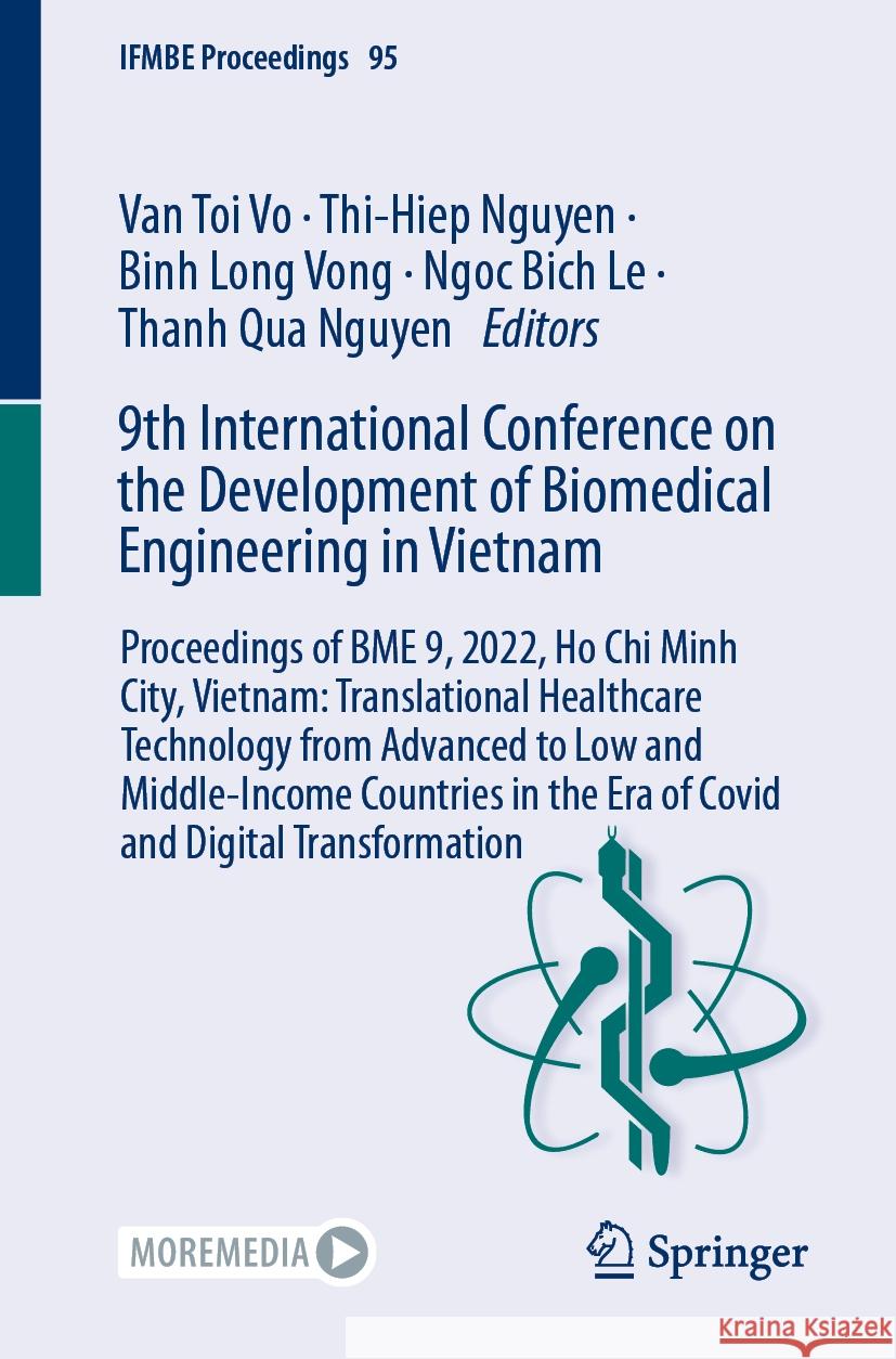 9th International Conference on the Development of Biomedical Engineering in Vietnam  9783031446290 Springer Nature Switzerland - książka