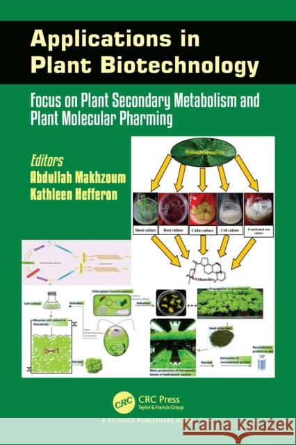 Applications in Plant Biotechnology: Focus on Plant Secondary Metabolism and Plant Molecular Pharming