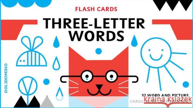 Bright Sparks Flash Cards - Three-Letter Words