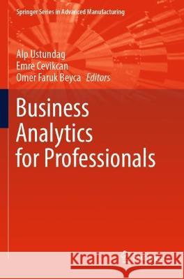 Business Analytics for Professionals