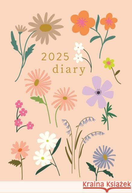 Caroline Gardner, Botanical Blooms A5 Diary 2025