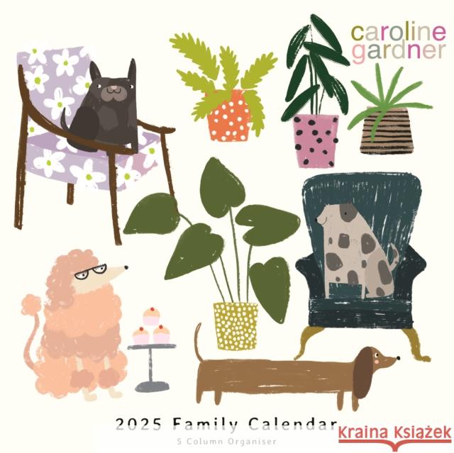 Caroline Gardner, Dogs Planner Wall Calendar 2025