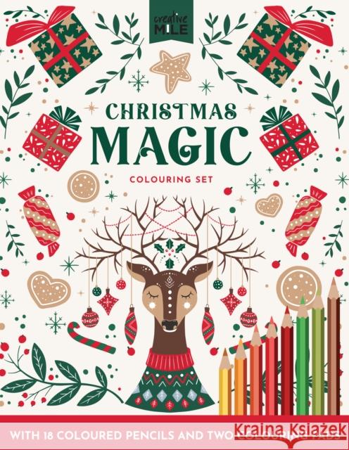 Christmas Magic Adult Colouring Set