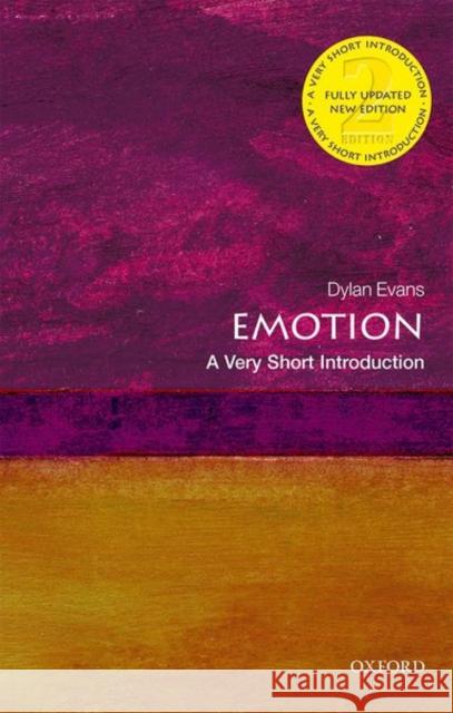 Emotion: A Very Short Introduction