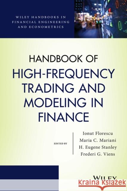 Handbook of High-Frequency Trading and Modeling in Finance