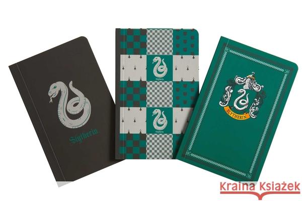 Harry Potter: Slytherin Pocket Notebook Collection (Set of 3)