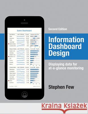 Information Dashboard Design : Displaying Data for At-a-Glance Monitoring