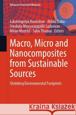 Macro, Micro and Nanocomposites from Sustainable Sources: Shrinking Environmental Footprints