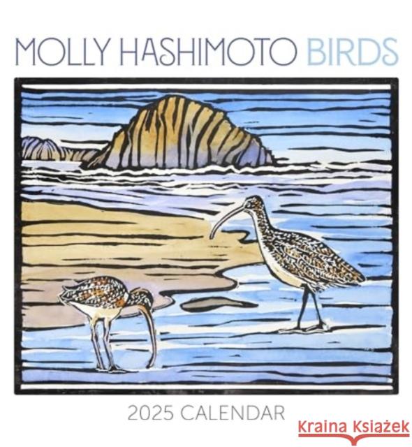 Molly Hashimoto: Birds 2025 Wall Calendar