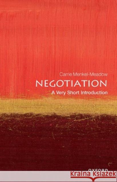 Negotiation: A Very Short Introduction