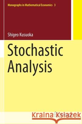 Stochastic Analysis