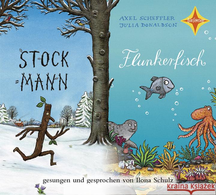 Stockmann / Der Flunkerfisch, 1 Audio-CD : Mit Songs auf Deutsch und Englisch