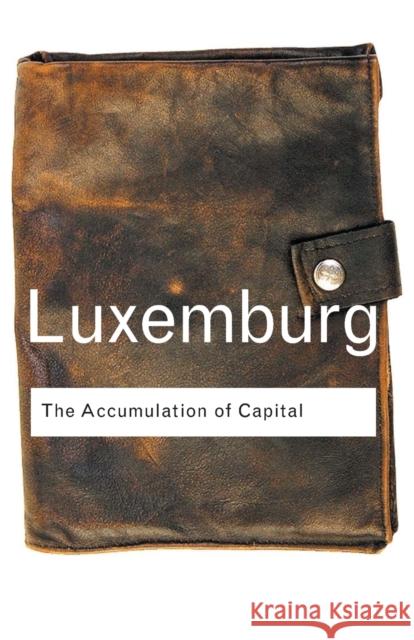 The Accumulation of Capital