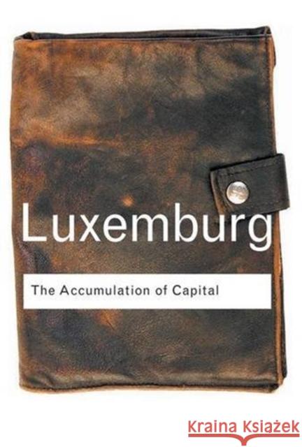 The Accumulation of Capital