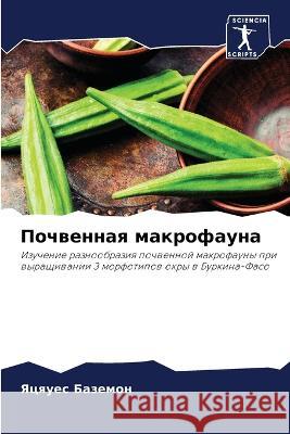 Почвенная макрофауна Баземl 9786205335215 Sciencia Scripts - książka